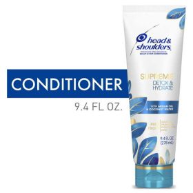 Head & Shoulders Supreme Conditioner;  Detox and Hydrate;  9.4 fl oz