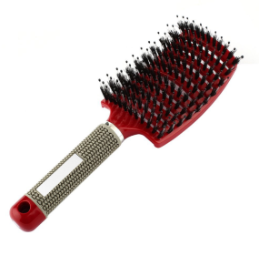 Hairbrush Anti Klit Brushy Haarborstel Women Detangler Hair Brush Bristle Nylon Scalp Massage Teaser Hair Brush Comb